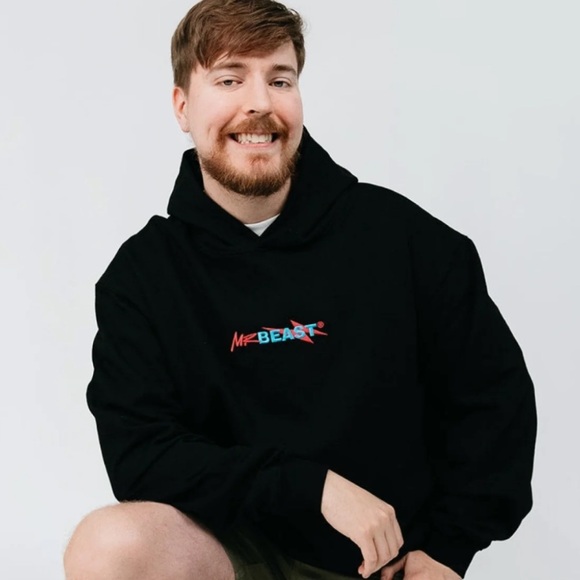 Mr. Beast private label hoodie size small like-new condition. 100% cotton - Picture 2 of 5